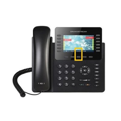 Office phone with call forwarding.