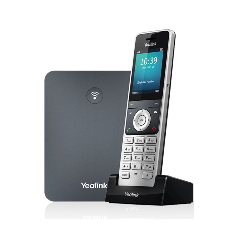 Yealink W76P Cordless Phone Bundle lets you move around your busy while still being connected.