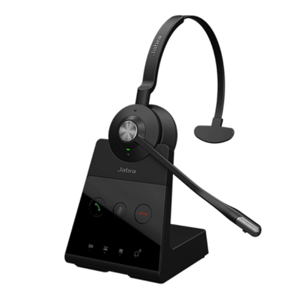 Jabra Engage 65 Mono Bluetooth Headset and Cradle